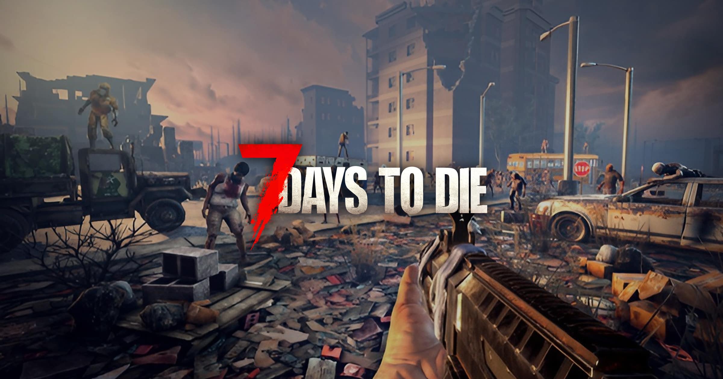 7 DAYS TO DIE | 核戦争後の世界でゾンビと戦うサンドボックス・ホラー！